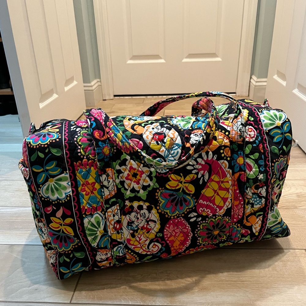Vera Bradley Midnight Mickey Duffle Bag
